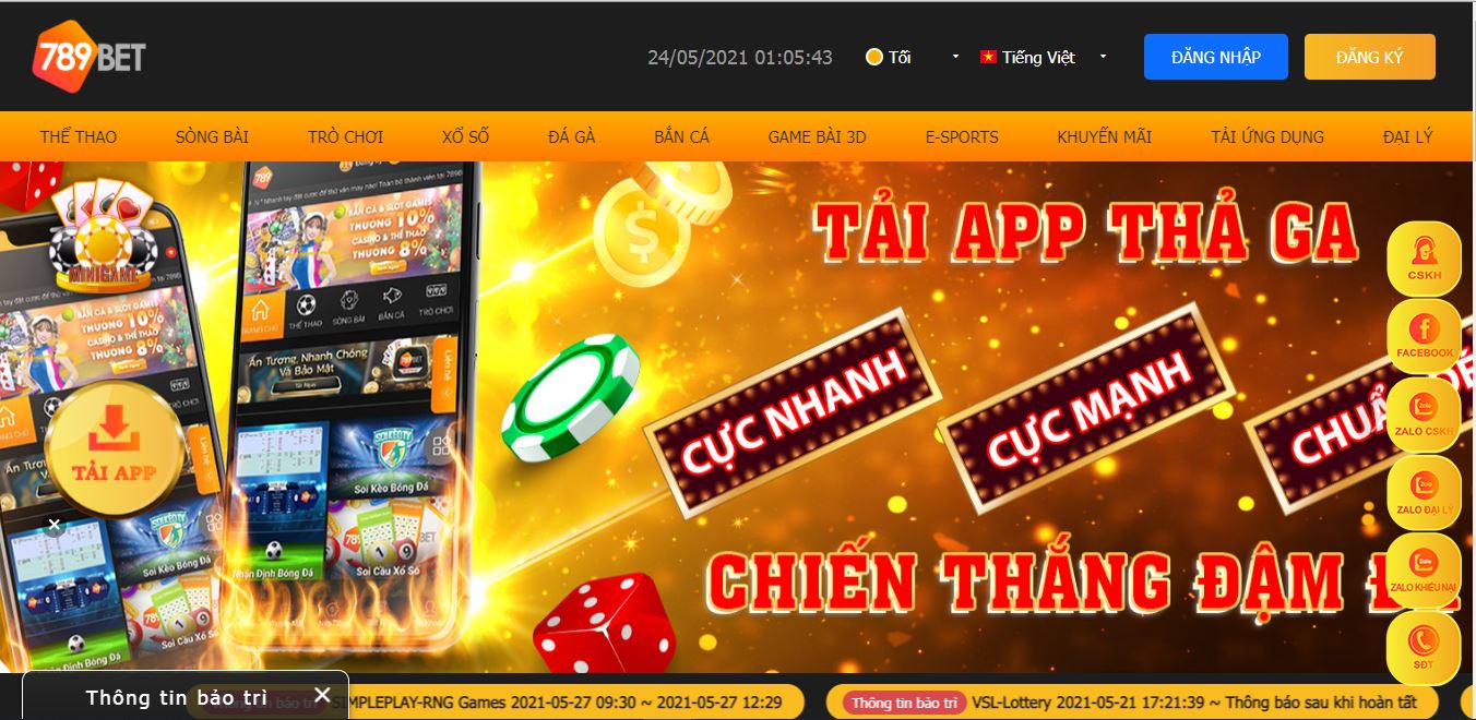 789bet | Link vào 789bet com mới nhất | Đánh giá nhà cái 3 Cá cược thể thao là nguồn sản phẩm chính của 789bet com