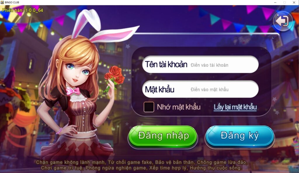 Đăng ký tài khoản và tạo tài khoản để trở thành người chơi tại cổng game rất dễ dàng