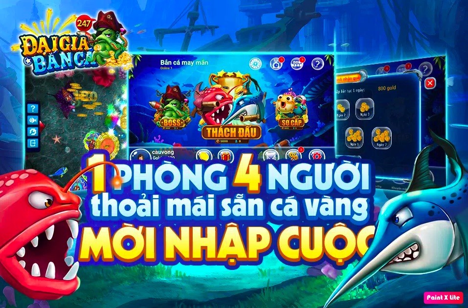 Tải bắn cá đại gia | Thiên đường chơi bắn cá đỉnh cao, uy tín 2023 1 Bắn cá đại gia nổi bật nhờ vào tên đặc biệt