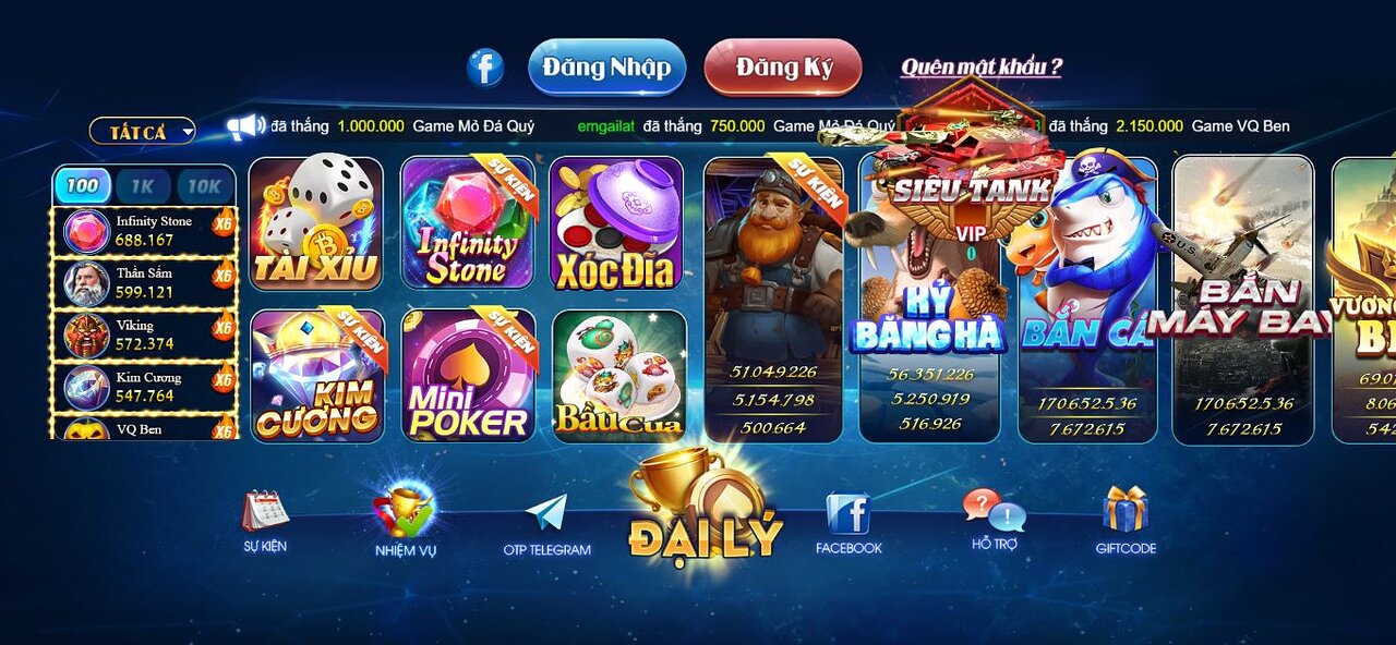 Ben vip | Benvip club - Game bài đẳng cấp đế vương 2022 3 Kho game hiện có tại Benvip