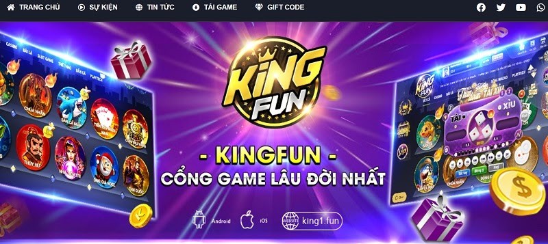 King Fun| Tải King Fun apk - Game đổi thường làm mưa làm gió 2022 1 King win thuộc nền tảng chính thức của Go win