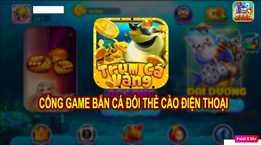 Trùm Cá Vàng | Game cho thợ săn cá chính hiệu số 1 3 Giao diện thiết kế đẹp mắt