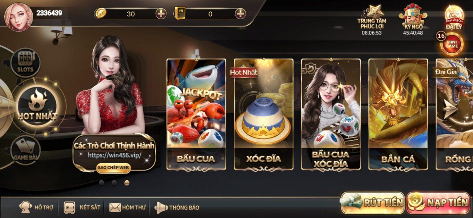 Win456 | Win456 club - Game bài chơi là win - Tặng code miễn phí 2 Kho trò chơi tại win456