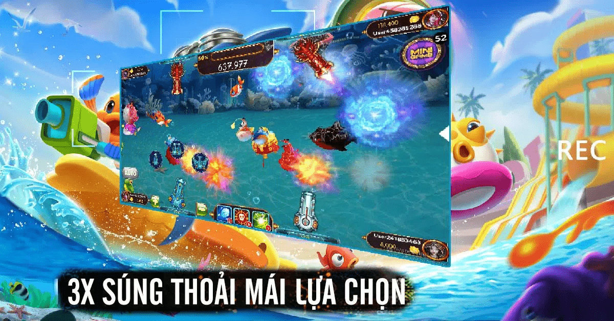 Bắn cá tài lộc- Sự bùng nổ của bắn cá đổi thưởng hot số 1 3 Có hơn 150 sinh vật huyền bí