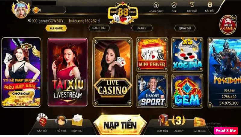 Bond88 Club cũng được thiết kế một cách khá bắt mắt.