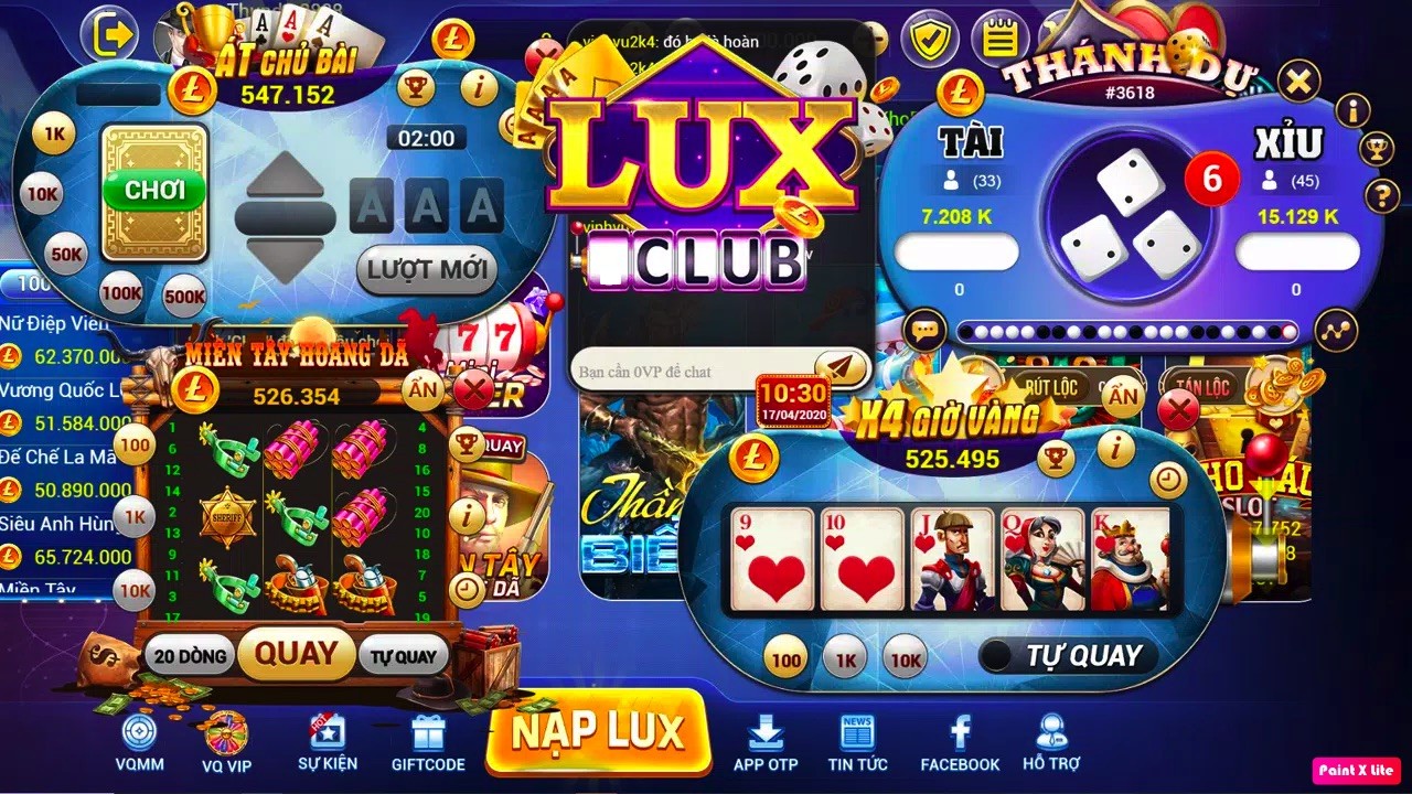 Lux666 club | Nổ hũ thiên đàng chắp cánh giàu sang 3 Lux666 Club là một trong các nhà cái khéo léo chiều khách hàng