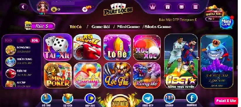 Phatloc86 club | Phát lộc thả ga nhận quà cực đã năm mới 2 Sảnh game đa dạng cập nhật mới