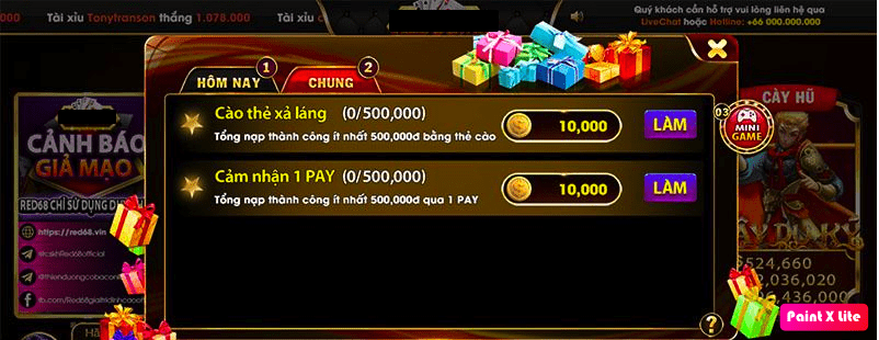 Red68 | Chơi nổ hũ liền tay nhận ngay quà khủng 2 Giao dịch nạp đổi dễ dàng, an toàn
