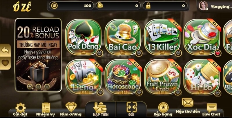 Oze6868 – Thiên Đường Giải Trí Đổi Thưởng Hàng Đầu 2023 2 Cổng game uy tín có nhiều năm hoạt động trong lĩnh vực game đổi thưởng