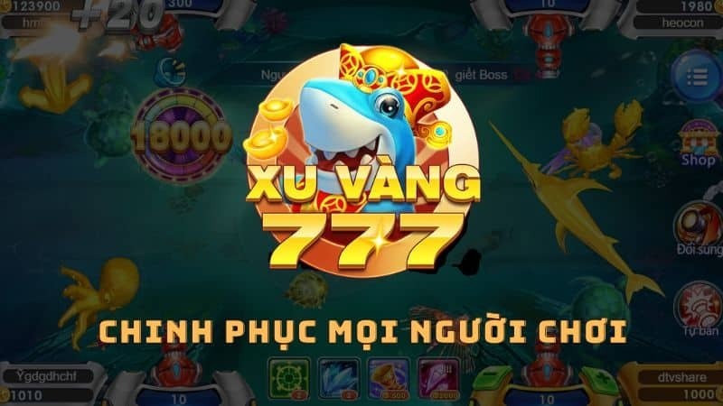 Xu Vàng 777 – Cổng game bắn cá đổi thưởng được săn đón 2023 1 Xu Vàng 777 được game thủ săn đón và tin tưởng