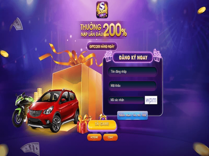 Sam86 - Điểm vui chơi giải trí bất tận HOT nhất mọi thời đại 5 Đăng ký tài khoản nhận quà tân thủ cực HOT