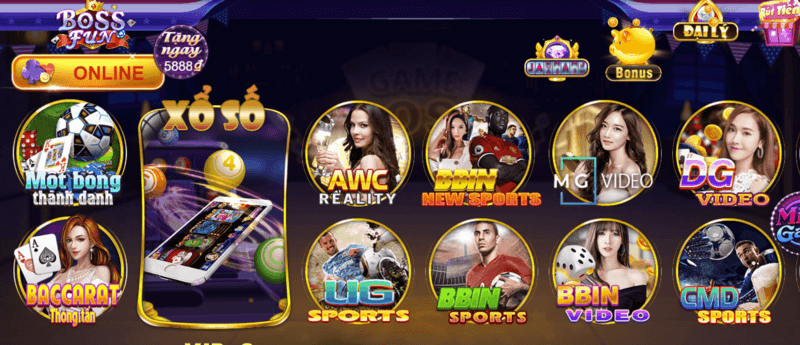 Trải nghiệm những trò chơi cực lôi cuốn tại sảnh online