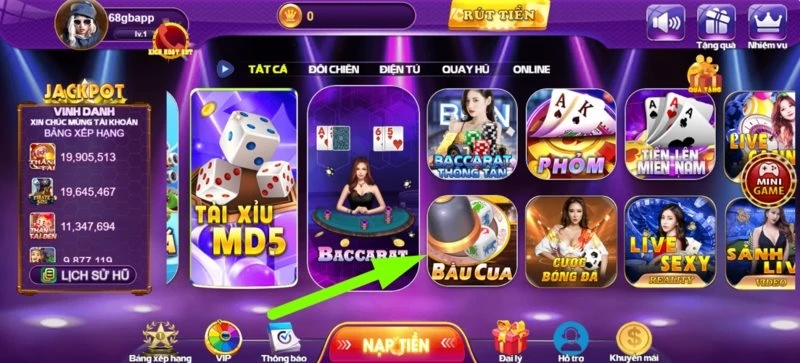 Bầu cua 68 game bài - Trò chơi dân gian hấp dẫn, giải trí cao 1 Bầu cua 68 game bài là một trò chơi đầy hấp dẫn