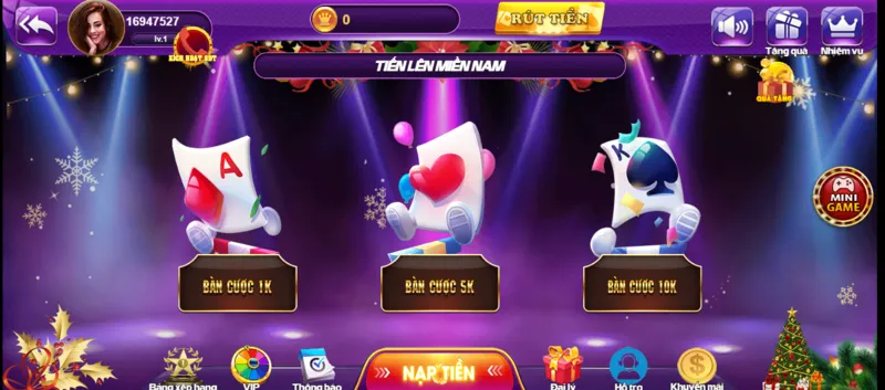 Tiến lên miền nam 68 game bài - Siêu phẩm dân gian thú vị 2 Đa dạng bàn cược phù hợp với nhu cầu game thủ