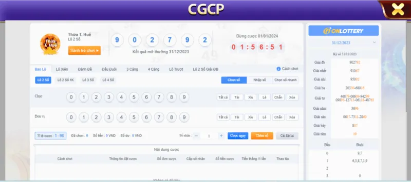 Lô đề 68 game bài - Sảnh game rinh tiền dễ dàng 3 Thưởng sốc với kèo 3 càng, 4 càng