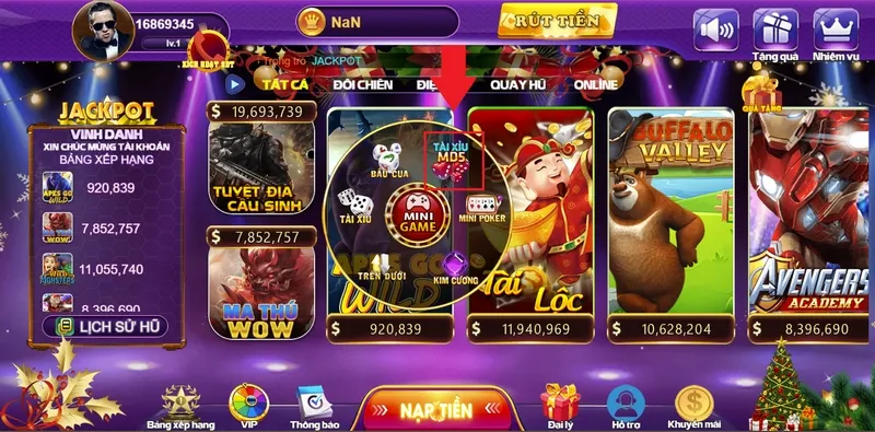 Tài xỉu mini md5 68 game bài - Giải trí xả stress kiếm tiền nhanh 1 Chơi tài xỉu mini md5 68 game bài xả stress kiếm tiền siêu nhanh