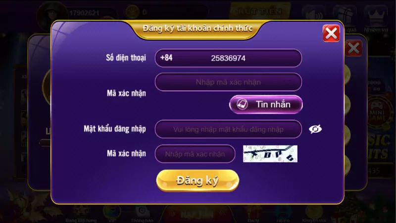 Khuyến mãi 68 game bài - Chương trình ưu đãi hàng chục triệu 7 Đăng ký thành viên chính thức để tham gia khuyến mãi 68gb