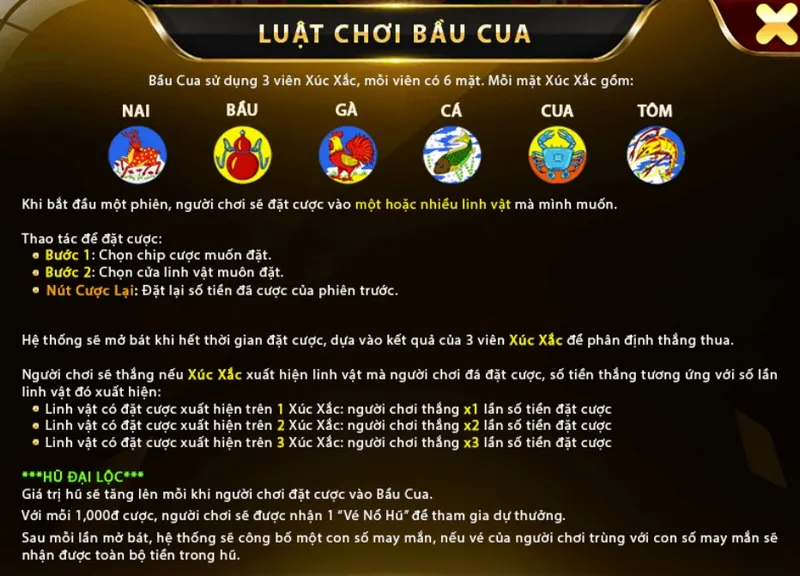 Bầu cua mini 68 game bài - Siêu phẩm giải trí cực chất năm nay 3 Hướng dẫn luật chơi bầu cua mini 68 game bài cho tân thủ