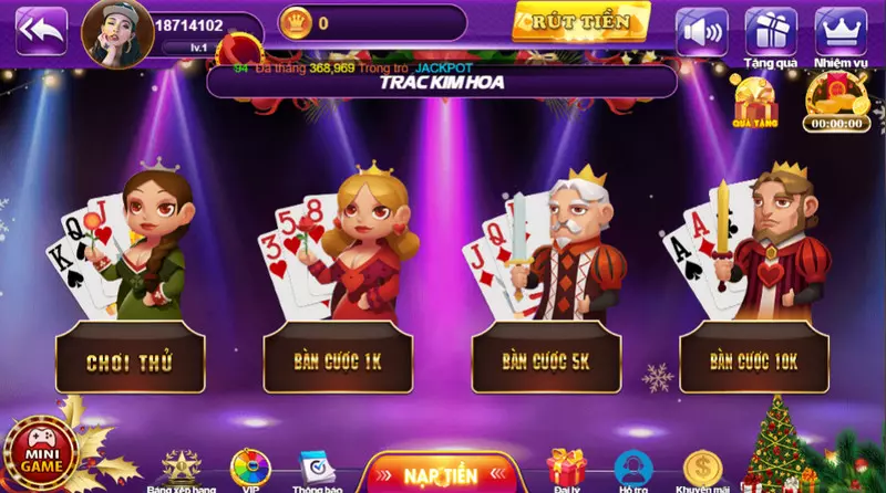Trác kim hoa 68 game bài - Game đối chiến hấp dẫn không thể bỏ lỡ 2 Luật chơi Trác kim hoa tương tự như 3 lá