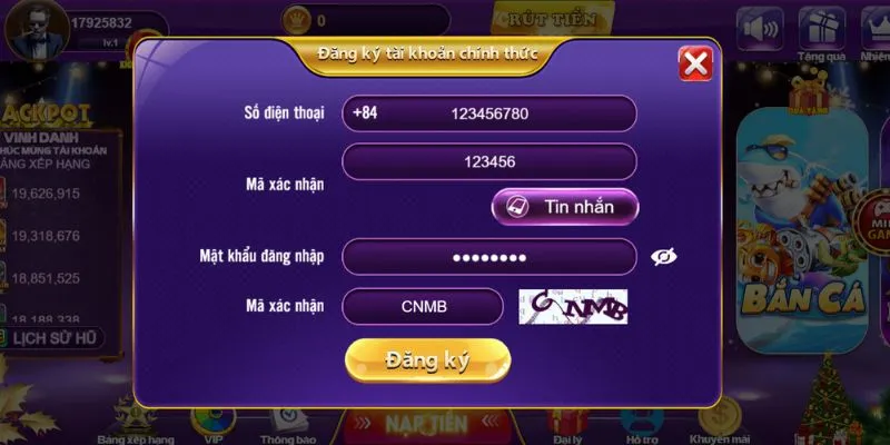 Tài xỉu 68 game bài - Game đổi thưởng cực cuốn 2024 8 Lưu ý nhập đúng và đủ thông tin theo mẫu đăng ký tài khoản 68gb