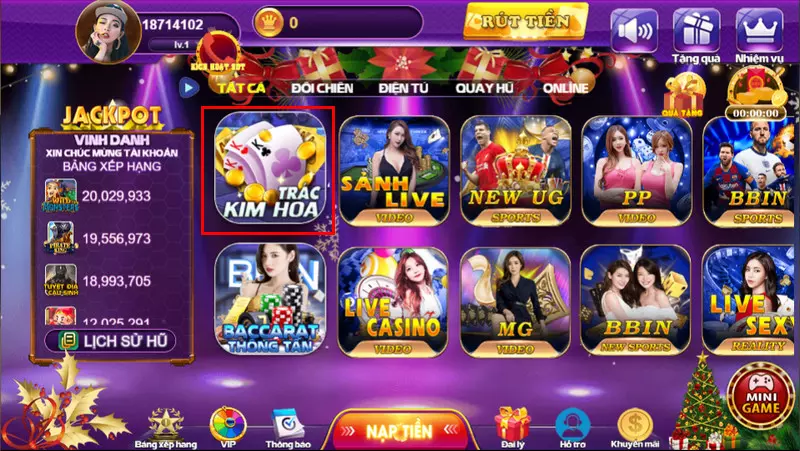 Trác kim hoa 68 game bài - Game đối chiến hấp dẫn không thể bỏ lỡ 1 Trác kim hoa 68 game bài trò chơi vô cùng hấp dẫn